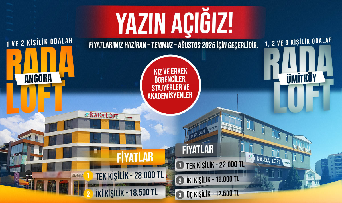 Ankara Rada Loft renci Evleri