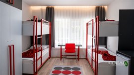 13.�UBE - �deal K�z Yurtlar� - 4 Ki�ilik Oda