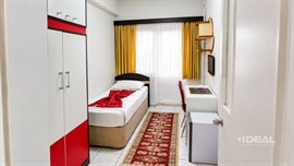 13.�UBE - �deal K�z Yurtlar� - Tek Ki�ilik Oda