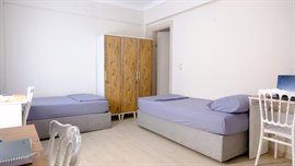 Modern Erkek Pansiyonu - 3 Ki�ilik Oda 