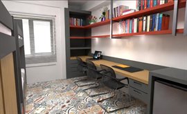 �zel Tuna Y�ksek��renim K�z Yurdu - �� Ki�ilik Oda