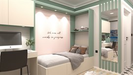 �zel K�y� K�z ��renci Yurdu - Tek ki�ilik Oda