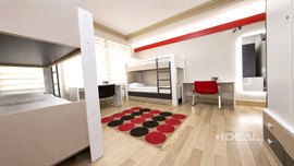 24.�ube �deal K�z Yurdu (Be�ikta�) - 4 Ki�ilik Oda