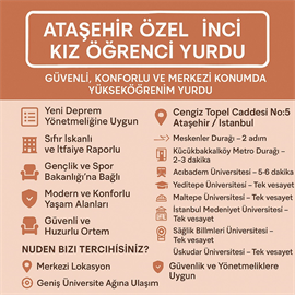 Academic House Ata�ehir �nci K�z ��renci Yurdu