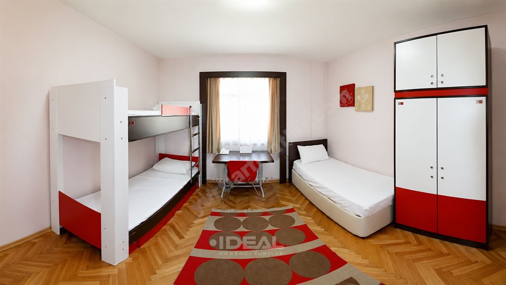 11. �UBE - �deal Erkek Yurdu - 3 Ki�ilik Oda
