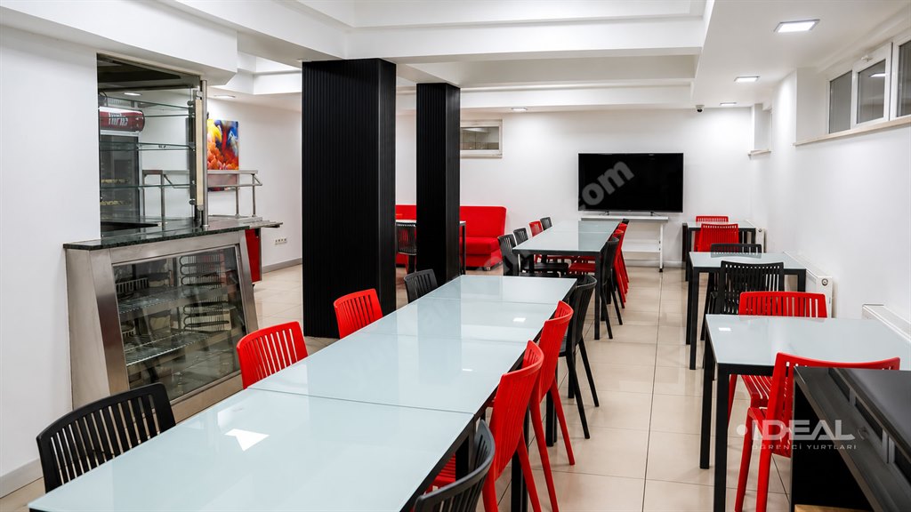 13.�UBE - �deal K�z ��renci Yurtlar� - Kafeterya