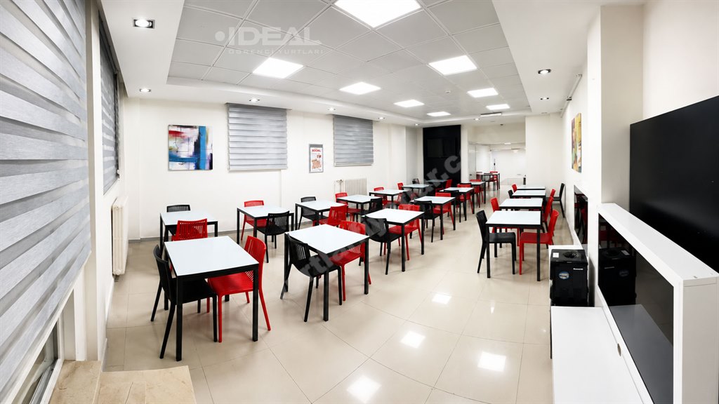 15.�UBE - �deal Erkek ��renci Yurdu - Kafeterya