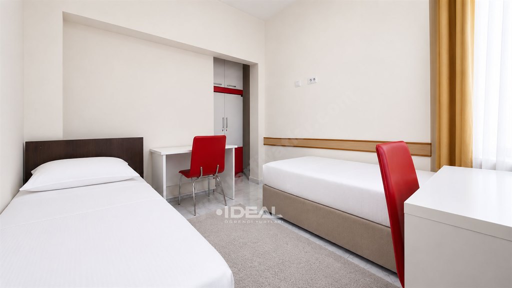 10. �UBE - �deal Erkek Yurdu - 2 Ki�ilik Oda