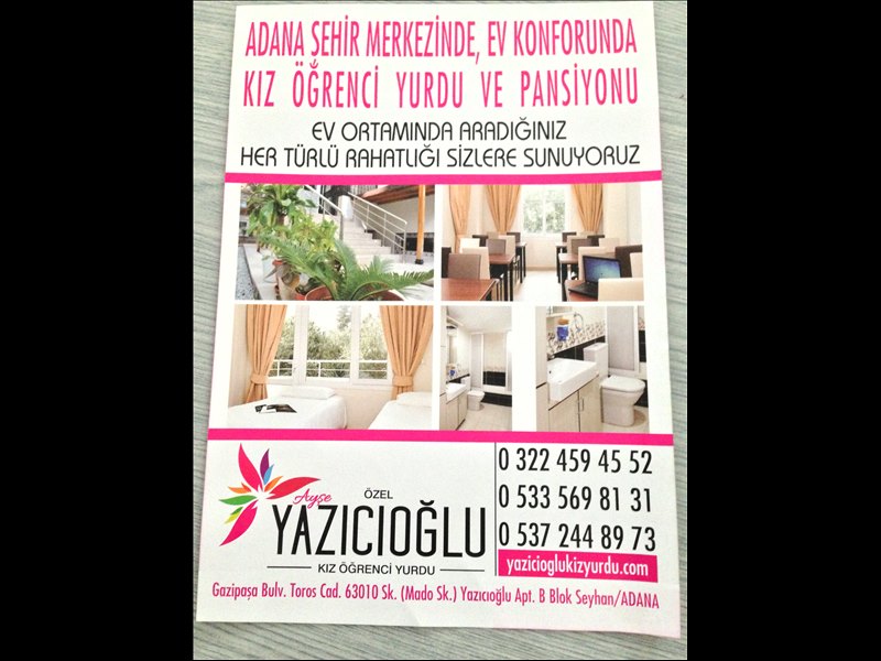 Yaz�c�o�lu K�z ��renci Yurdu