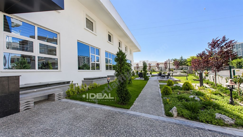 23. �ube Konya �deal Erkek ��renci Yurdu - Bah�e
