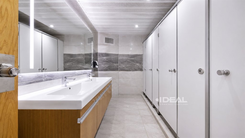 23. �ube Konya �deal Erkek ��renci Yurdu -Banyo