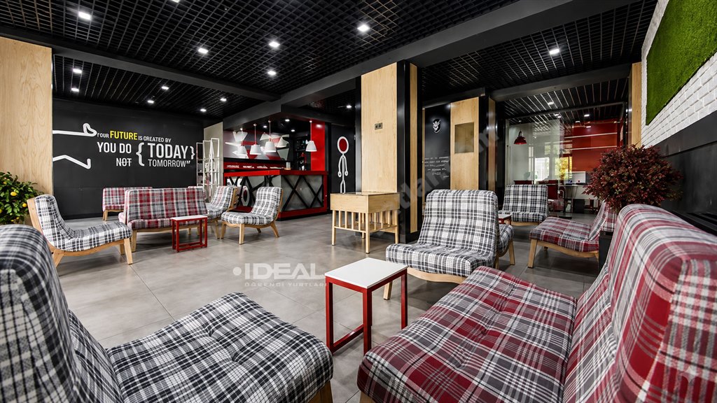 23. �ube Konya �deal Erkek ��renci Yurdu - Lobi