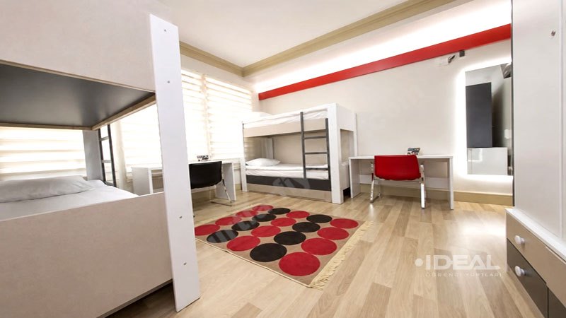 24.�ube - �stanbul �deal K�z Yurdu - 4 Ki�ilik Oda