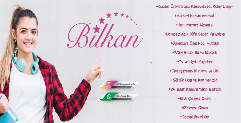 Bilkan Kocaeli K�z ��renci Yurdu