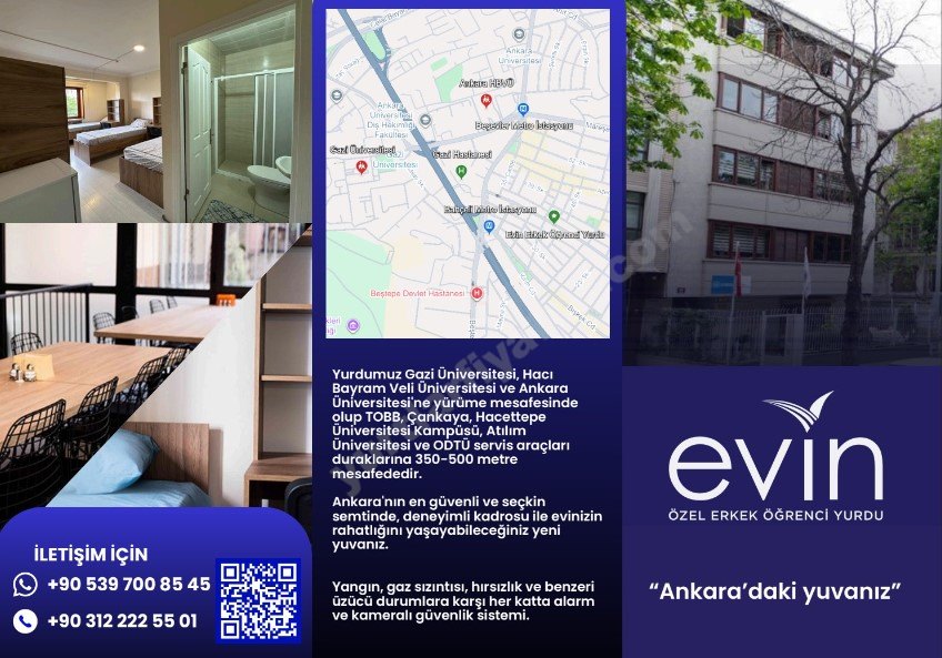 �zel Evin Erkek ��renci Yurdu - Tan�t�m