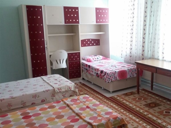 belinay kiz yurdu 3 kisilik oda yurtlar fiyatlar