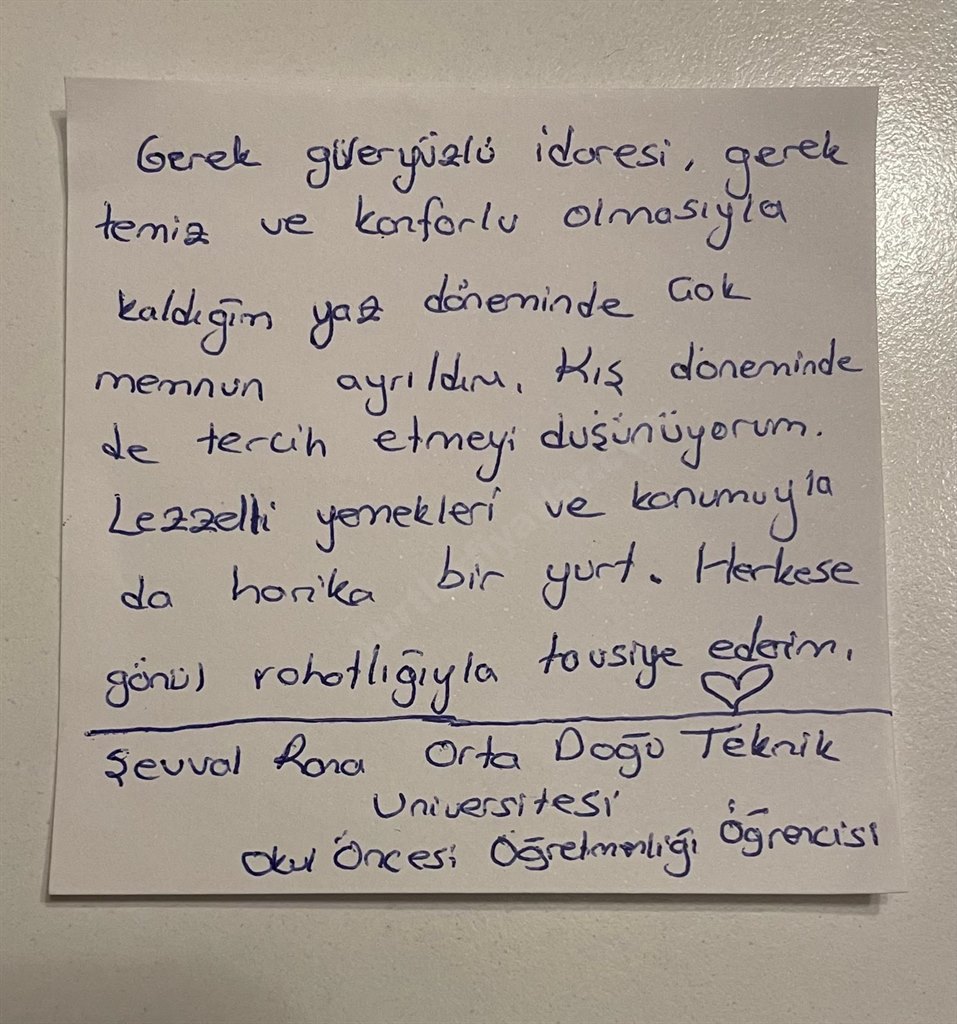 �zel Cebeci Gardenya K�z ��renci Yurdu