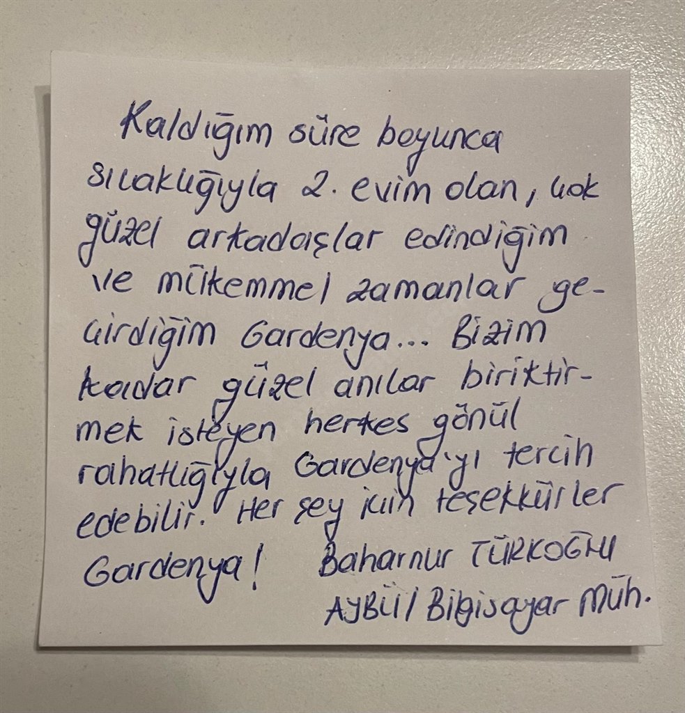 �zel Cebeci Gardenya K�z ��renci Yurdu