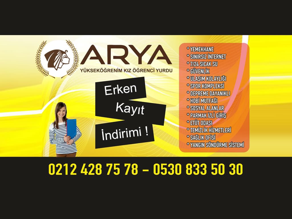 Arya Y�ksek ��renim K�z ��renci Yurdu