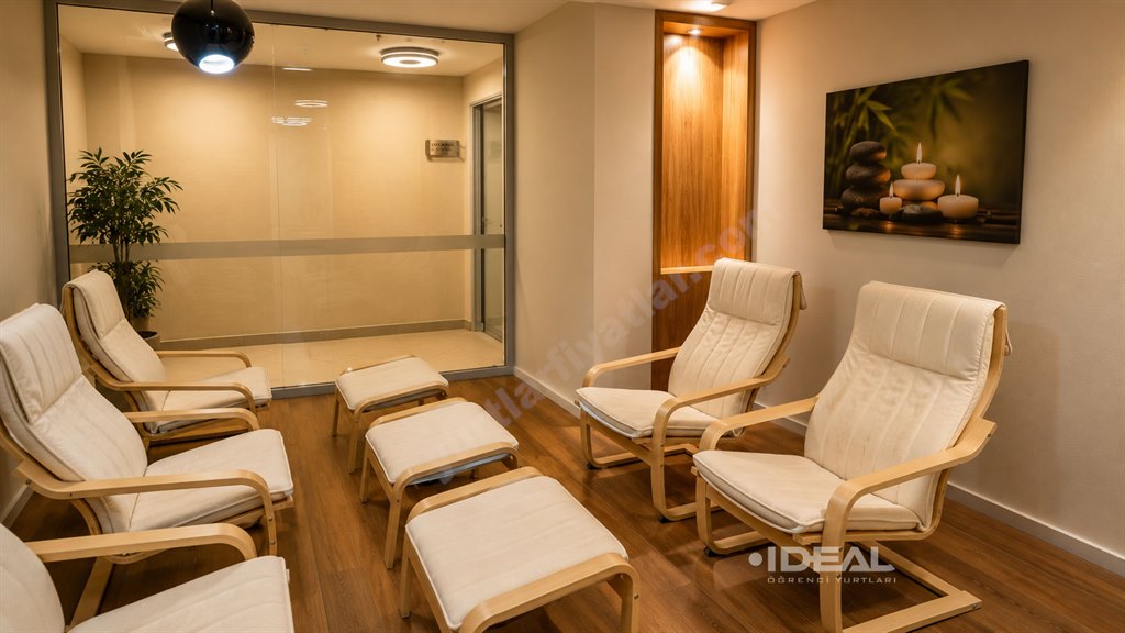 21. �UBE - �deal K�z Yurdu - Sauna Bekleme Alan�