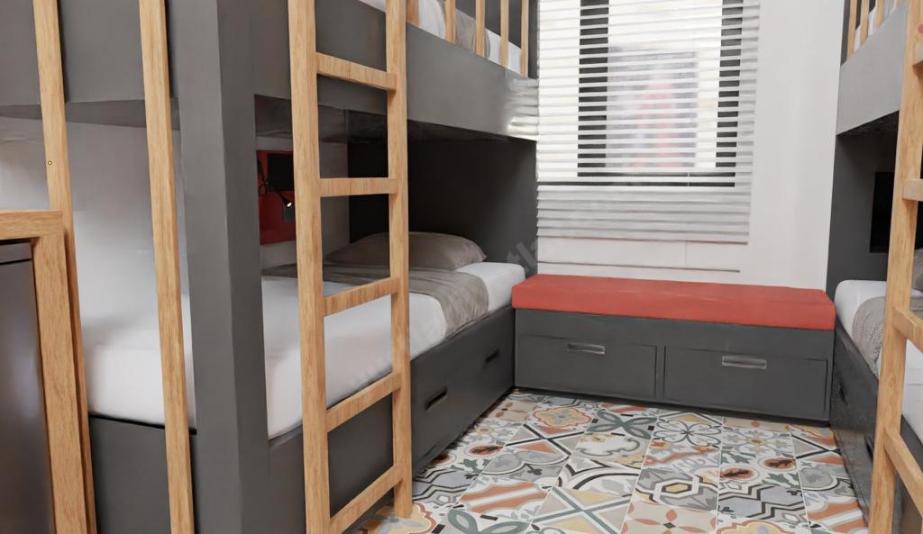 Tuna Y�ksek��renim K�z Yurdu - 4 Ki�ilik Oda