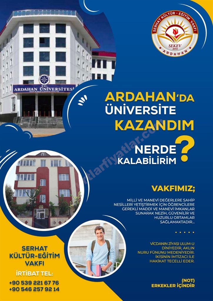 Serhat K�lt�r E�itim Vakf� Erkek Yurdu