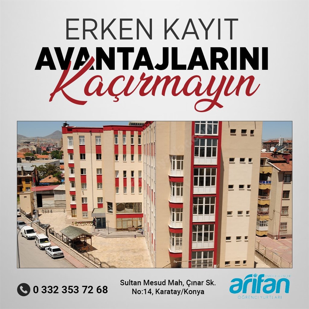 Karatay Y�ksek ��renim Erkek ��renci Yurdu