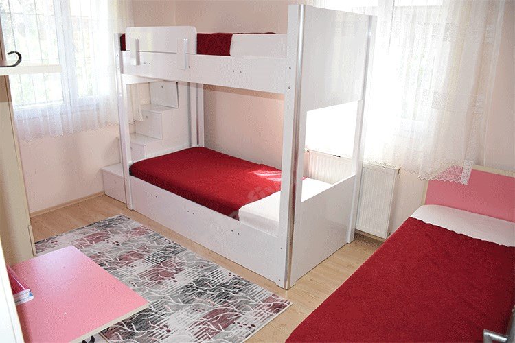 �zel Buca G�ven K�z Yurdu - 3 Ki�ilik Oda