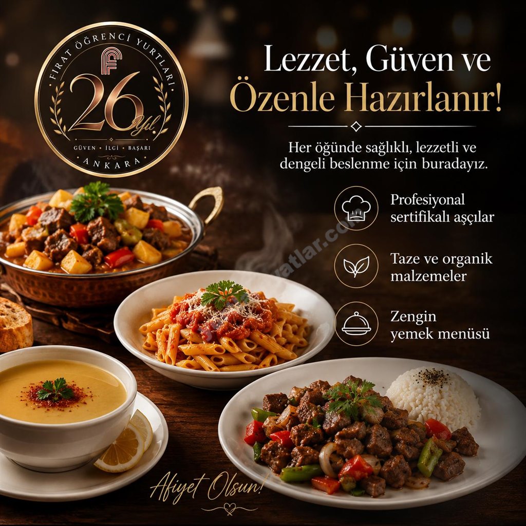 F�rat Erkek ��renci Yurdu - Yemekhane