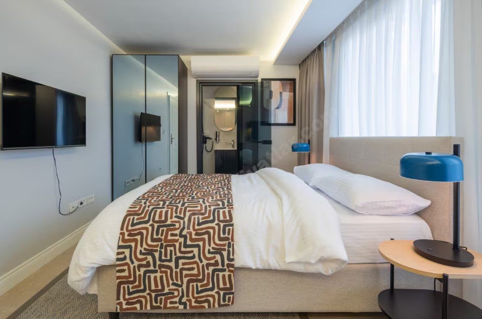 Zess K�z Suites - 4 Misafir 1+1 Bah�e Kat�