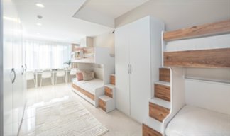 Kocaeli - Gebze, Academic House �nci K�z Yurdu (Maltepe) - 4 Ki�ilik Ranzal� Oda - 2.Tip