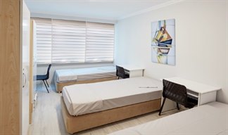 �stanbul - Maltepe, Sabiha Han�m Maltepe Erkek ��renci Yurdu - 3 Ki�ilik Oda