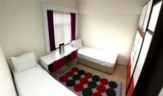 Ankara - �ankaya, 15.�UBE - �deal Erkek ��renci Yurdu - 2 Ki�ilik Oda