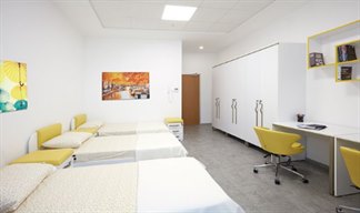 �stanbul - �sk�dar, Sabiha Han�m K�z ��renci Yurdu (Maltepe) - 3 Ki�ilik Oda