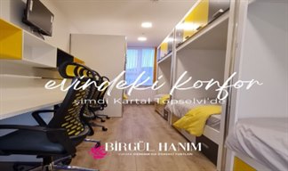 �stanbul - Kartal, Kartal Birg�l Han�m K�z ��renci Yurdu - 4 Ki�ilik Oda - Standart