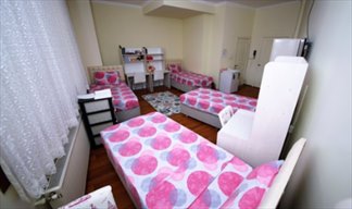 �stanbul - Maltepe, Turkuaz ��renci Yurtlar� Maltepe K�z �ubesi - 4 Ki�ilik Oda