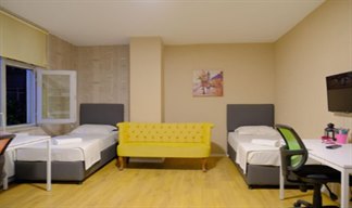 �stanbul - �i�li, Campucity Mecidiyek�y K�z ��renci Yurdu - 3 Ki�ilik Oda - Standart