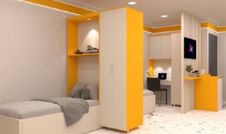 �stanbul - B�y�k�ekmece, K�y� K�z ��renci Yurdu (B�y�k�ekmece) - 4 Ki�ilik Oda