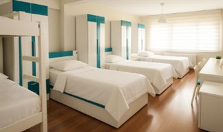 �stanbul - Be�ikta�, Be�ikta� Academic House K�z ��renci Yurdu - 5 Ki�ilik Oda
