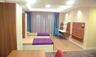 zmir - Bornova, Atahan Residence Kz renci Yurdu - 2 Kiilik Oda - 1+1 DAIRE