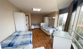 �stanbul - Ata�ehir, G�ztepe Han Erkek ��renci Yurdu - 3 Ki�ilik Oda