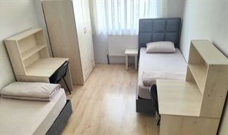 Konya - Sel�uklu, �zzet �elik Erkek ��renci Yurdu - 2 Ki�ilik Oda