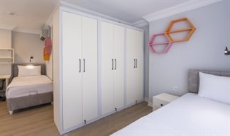 �stanbul - Beyo�lu, Santral K�z ��renci Yurdu - 3 Ki�ilik Oda
