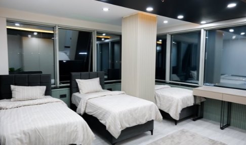 �stanbul - Fatih, �nci Suit Fatih K�z ��renci Yurdu - 3 Ki�ilik Deluxe Oda