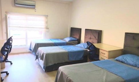 �stanbul - K���k�ekmece, Eduka Florya Erkek ��renci Yurtlar� - 3 Ki�ilik Oda