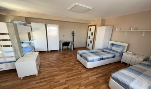 �stanbul - Ata�ehir, G�ztepe Han Erkek ��renci Yurdu - 4 Ki�ilik Oda