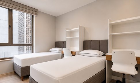 �stanbul - �i�li, �i�li Turkuaz Erkek ��renci Yurdu - 2 Ki�ilik Oda