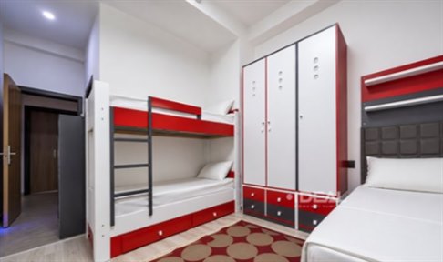 Konya - Sel�uklu, 23. �ube Konya �deal Erkek ��renci Yurdu - 3 Ki�ilik Oda