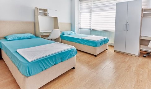 �stanbul - Be�ikta�, Sabiha Han�m Be�ikta� Erkek ��renci Yurdu - 2 Ki�ilik Oda