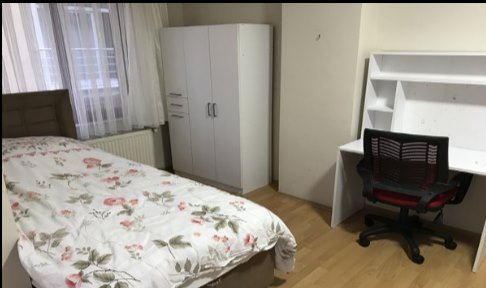 İstanbul - Avcılar, Hacıbey Kız Öğrenci Apartı - 2 Kişilik Oda - Balkonlu